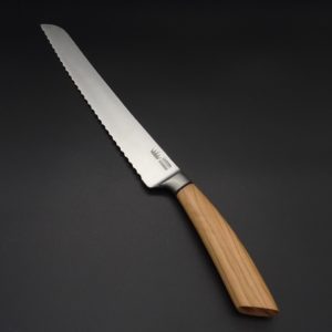 Coltelleria Fontani Brotmesser Olivenholz 22 cm Klinge 1.4116