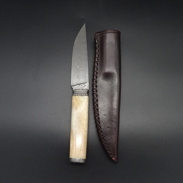 H. Schmidbauer #14 Hunter Damasteel Oosik Klinge 11,6cm