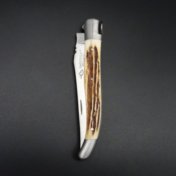 Laguiole Taschenmesser Edition Bayern Hirschhorn 9 cm Klinge 14C28-N
