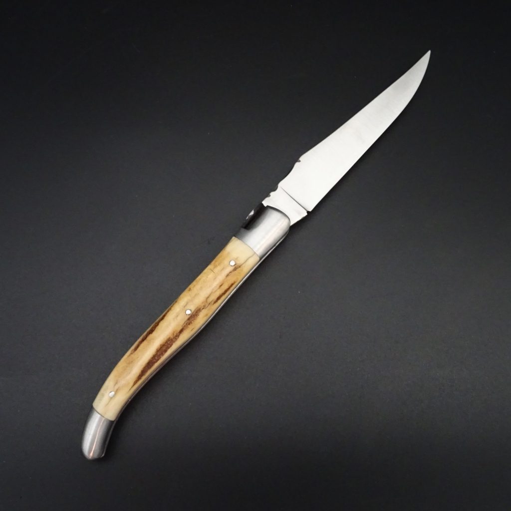 Laguiole Taschenmesser Edition Bayern Hirschhorn 9 cm Klinge 14C28-N • De Rosa feine Messer & Scheren Tegernsee Laguiole Taschenmesser Edition Bayern Hirschhorn 9 cm Klinge 14C28-N – Bild 6