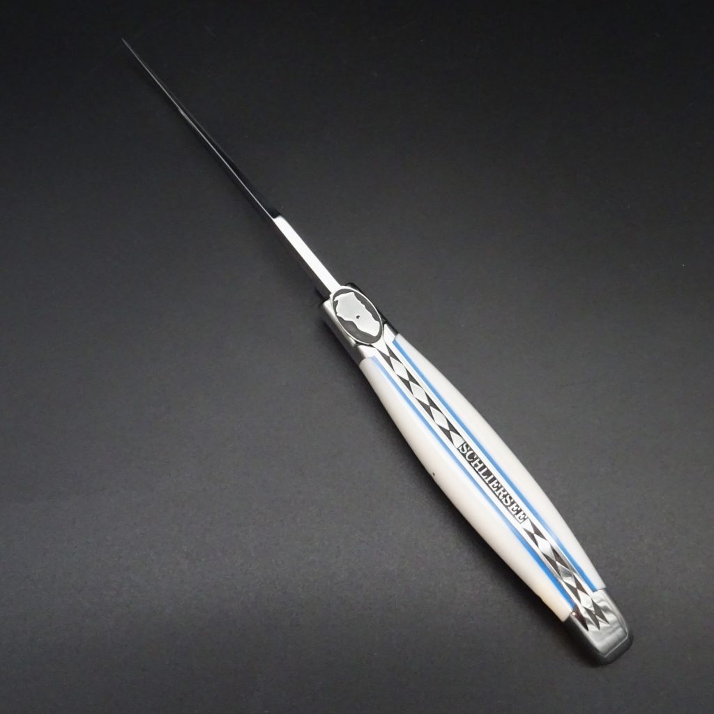 Laguiole Taschenmesser Edition Schliersee Corian 9 cm Klinge 14C28-N • De Rosa feine Messer & Scheren Tegernsee Laguiole Taschenmesser Edition Schliersee Corian 9 cm Klinge 14C28-N – Bild 6