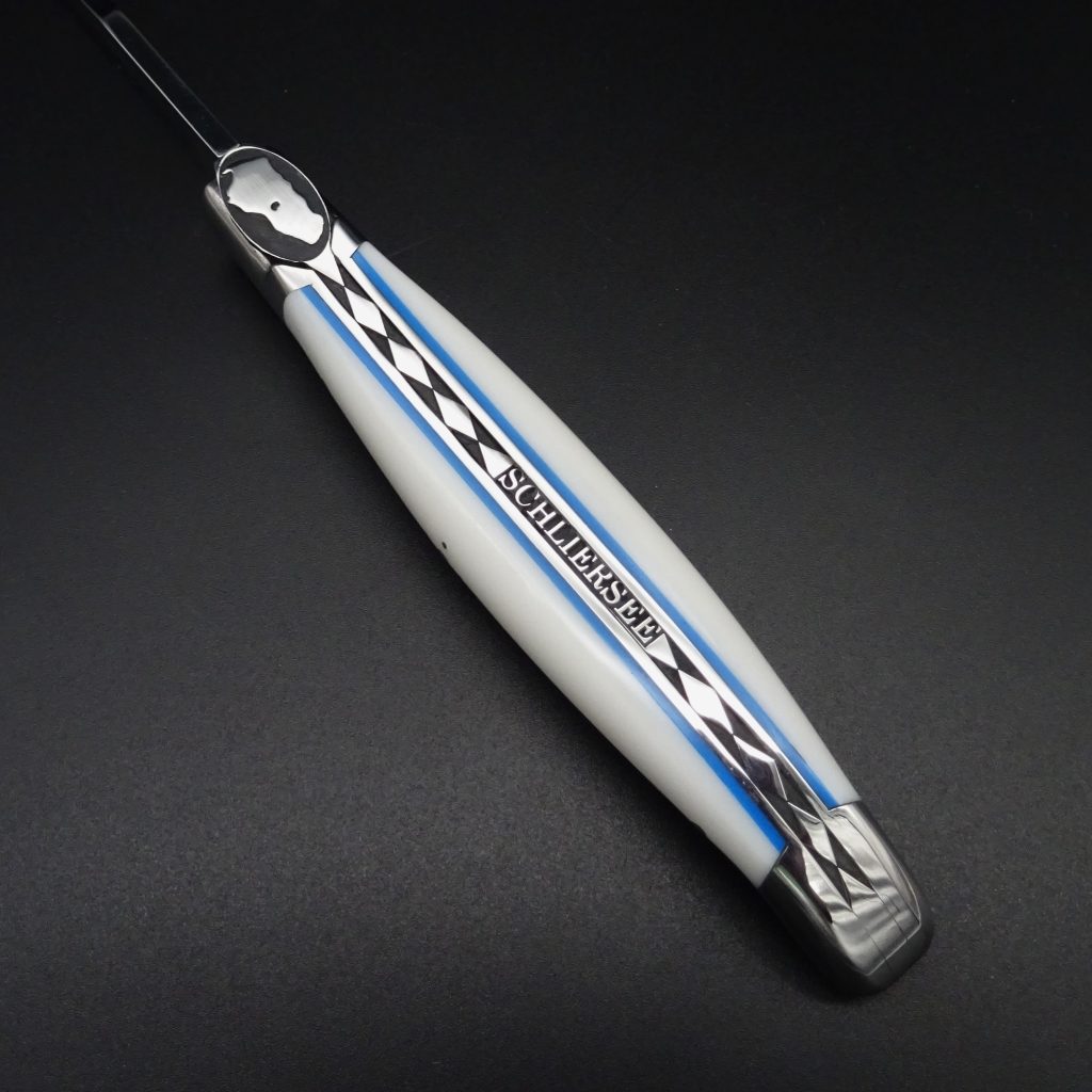 Laguiole Taschenmesser Edition Schliersee Corian 9 cm Klinge 14C28-N • De Rosa feine Messer & Scheren Tegernsee Laguiole Taschenmesser Edition Schliersee Corian 9 cm Klinge 14C28-N – Bild 7