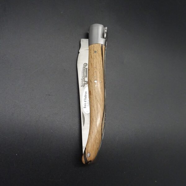 Laguiole en Aubrac Taschenmesser gestockte Buche 9 cm Klinge