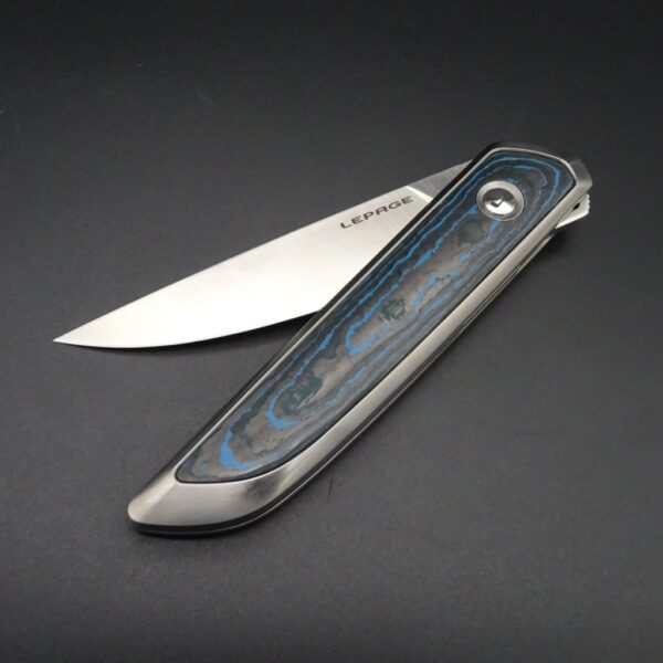 Lepage Knives Le Galeriste Titane Taschenmesser Arctic Strorm CPM-S35VN Klinge 9 cm