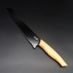 Paul Adrian Beluga Performance Brotmesser 12C27M DLC 26,5 cm Klinge Olive