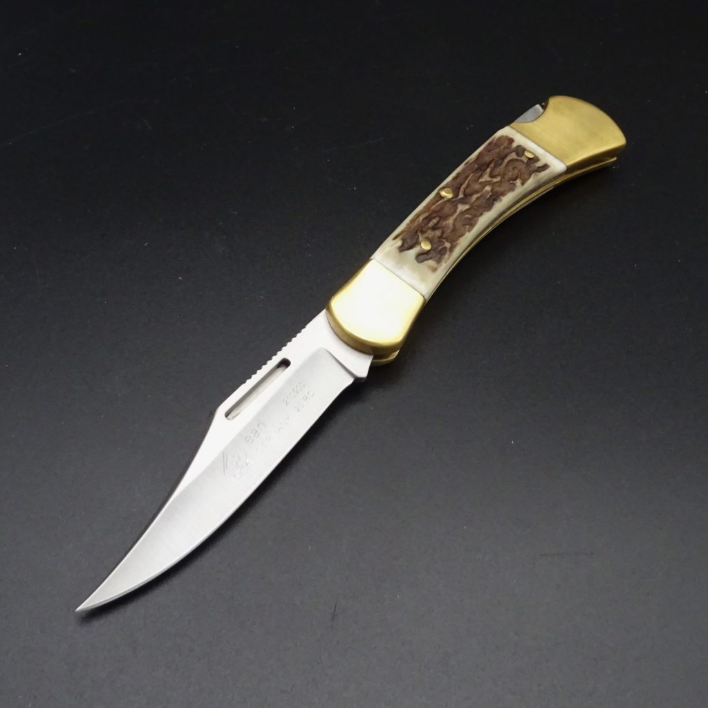 Puma Earl Taschenmesser Hirschhorn 7 cm Klinge 1.4110 • De Rosa feine Messer & Scheren Tegernsee Puma Earl Taschenmesser Hirschhorn 210900