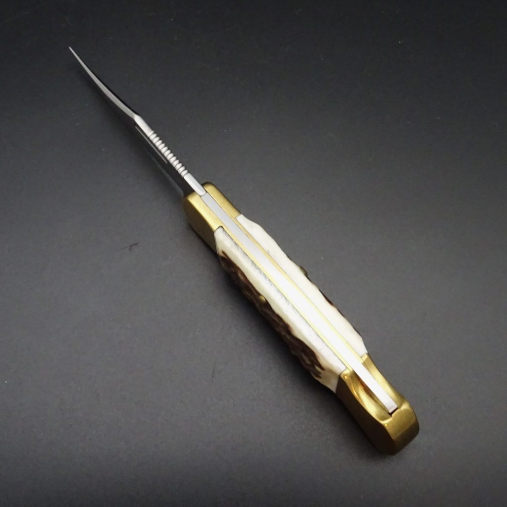 Puma Earl Taschenmesser Hirschhorn 7 cm Klinge 1.4110 • De Rosa feine Messer & Scheren Tegernsee Puma Earl Taschenmesser Hirschhorn 210900