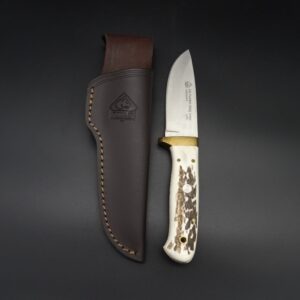 Puma IP Elk Hunter Stag Jagdmesser feststehend 9,5cm Klinge Hirschhorn 816050