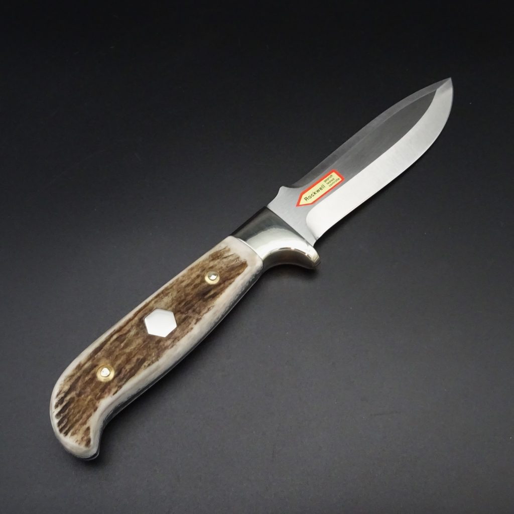 Puma Waidmann Jagdmesser feststehend Hirschhorn 11,5 cm Klinge 1.4116 • De Rosa feine Messer & Scheren Tegernsee Puma Waidmann Jagdmesser feststehend Hirschhorn 113580