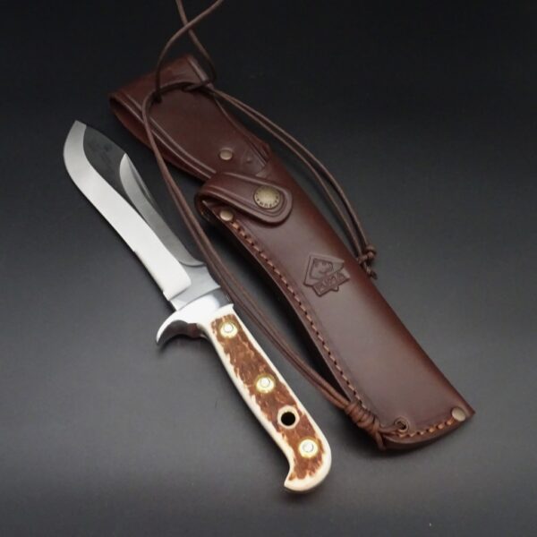 Puma White Hunter Jagdmesser feststehend Hirschhorn 116375