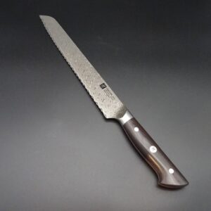 Zwilling Tanrei Brotmesser 23 cm Damaststahl mit FC63 Kern
